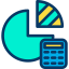 Pie chart icon 64x64