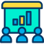Bar chart icon 64x64