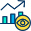 Bar chart icon 64x64