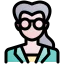 Female professor icon 64x64