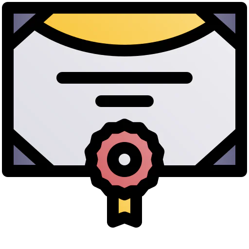 Certificate icon