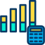Bar chart icon 64x64