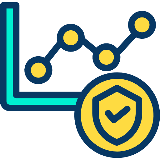 Line chart icon