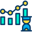 Bar chart icon 64x64