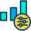 Bar chart icon 64x64