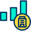 Bar chart icon 64x64