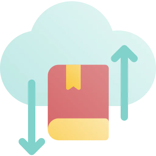 Cloud library Ikona