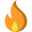 Flame icon 64x64
