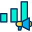 Bar chart icon 64x64