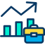 Bar chart icon 64x64