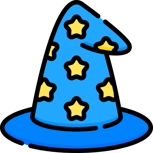 Wizard hat icon