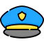 Police hat icon 64x64