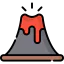 Volcano icon 64x64