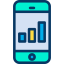 Bar chart icon 64x64