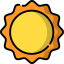 Sun icon 64x64