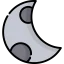 Half moon ícono 64x64