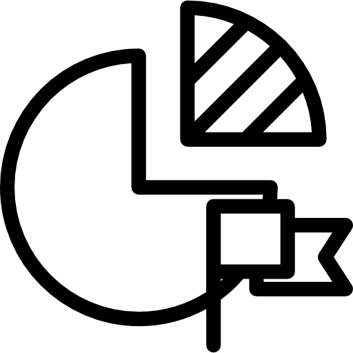 Pie chart 图标