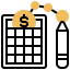 Balance sheet icon 64x64
