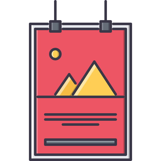 Poster icon