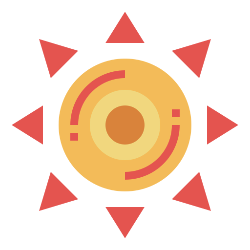 Sun icon