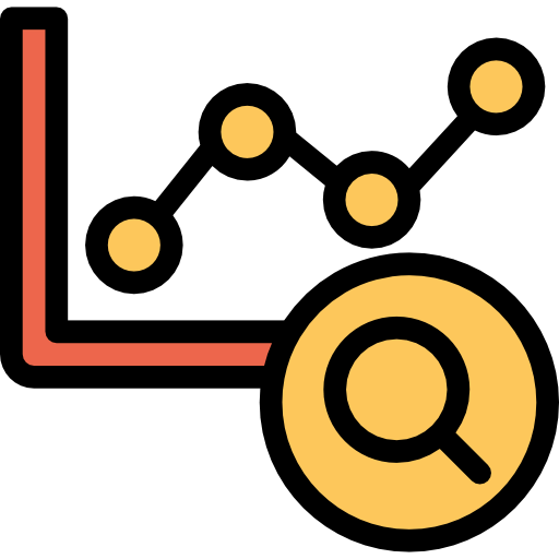 Line chart icon