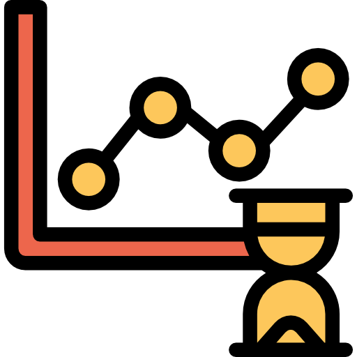 Line chart icon