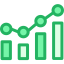 Bar chart アイコン 64x64