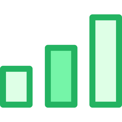 Bar chart icon