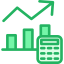 Bar chart icon 64x64