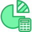 Pie chart icon 64x64