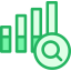 Bar chart icon 64x64