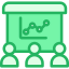 Line chart icon 64x64