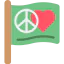 Peace and love Symbol 64x64
