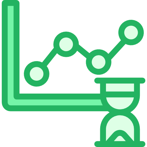 Line chart icon