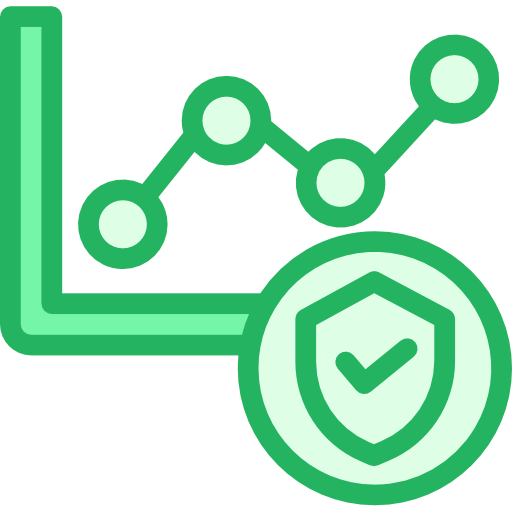 Line chart icon