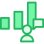 Bar chart ícone 64x64