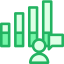 Bar chart ícone 64x64