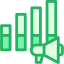 Bar chart ícone 64x64