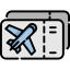Boarding pass icon 64x64