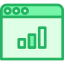 Bar chart ícone 64x64
