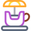 Spinning teacup icon 64x64