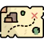 Treasure map icon 64x64