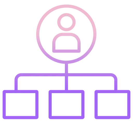 Organization chart icon