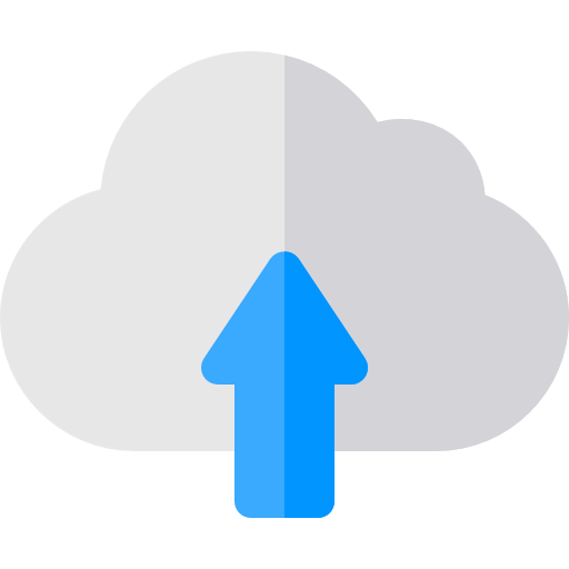 Cloud upload Ikona