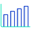 Bar chart icon 64x64