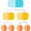 Hierarchical structure icon 64x64
