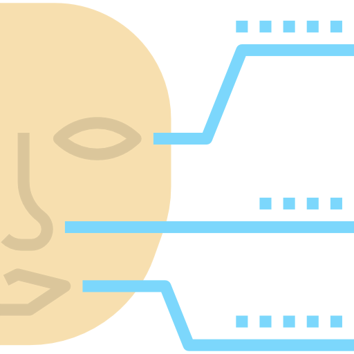 Biometric identification icon