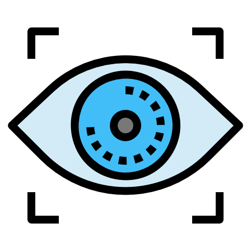 Biometric recognition Ikona