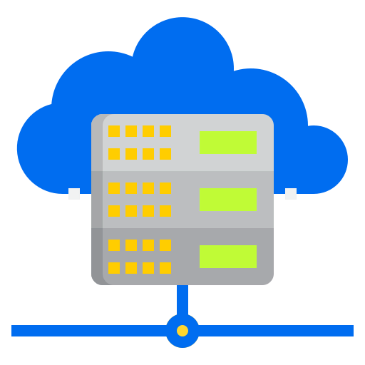 Cloud server Ikona