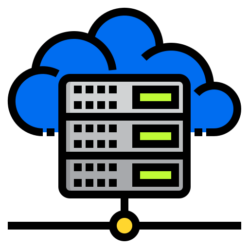Cloud server icon